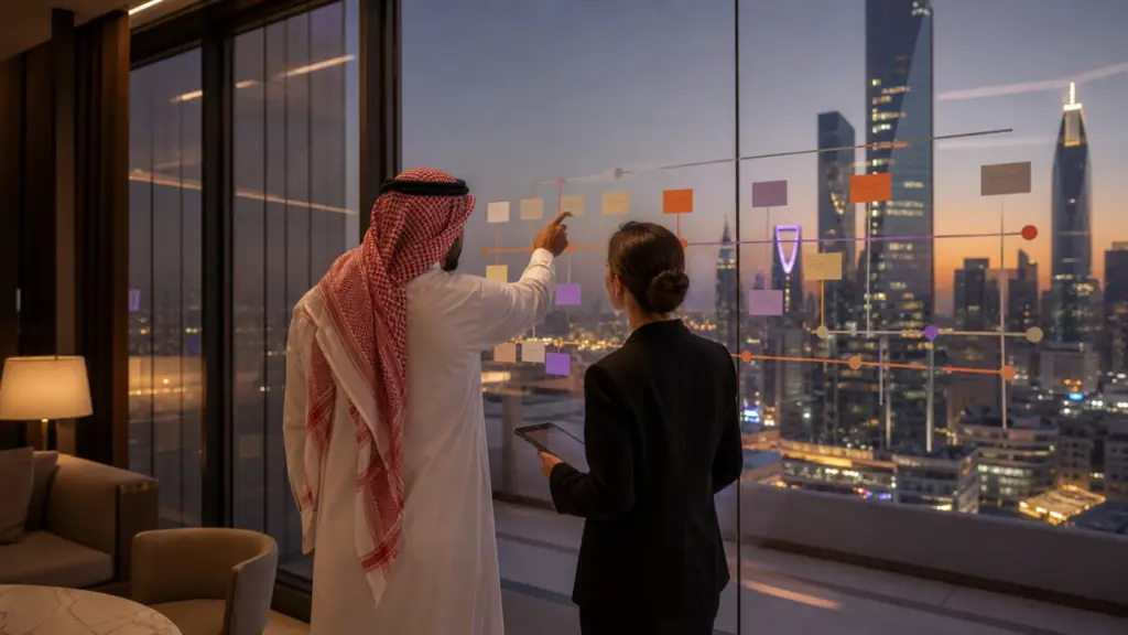 تخطيط مسار الفرص في الرياض